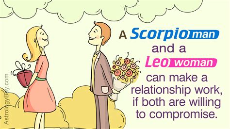 scorpio male and leo woman